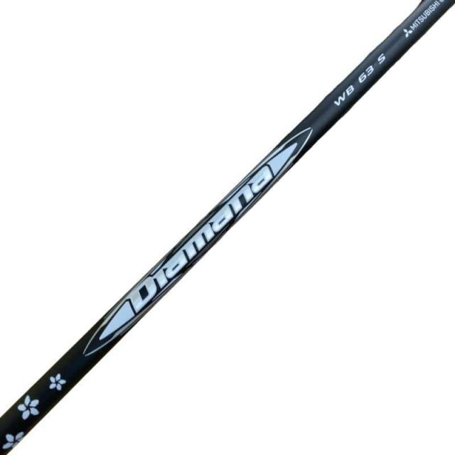 【中古】 コブラスリーブ付き(DARKSPEED系) 三菱ケミカル(レイヨン)ドライバー用 シャフト Diamana WB 63 (フレックスS)Bランク ゴルフクラブ