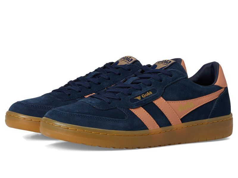 ゴラ レディース シューズ スニーカー スエード Gola Hawk Suede 86 NavyTerracotta ネイビー