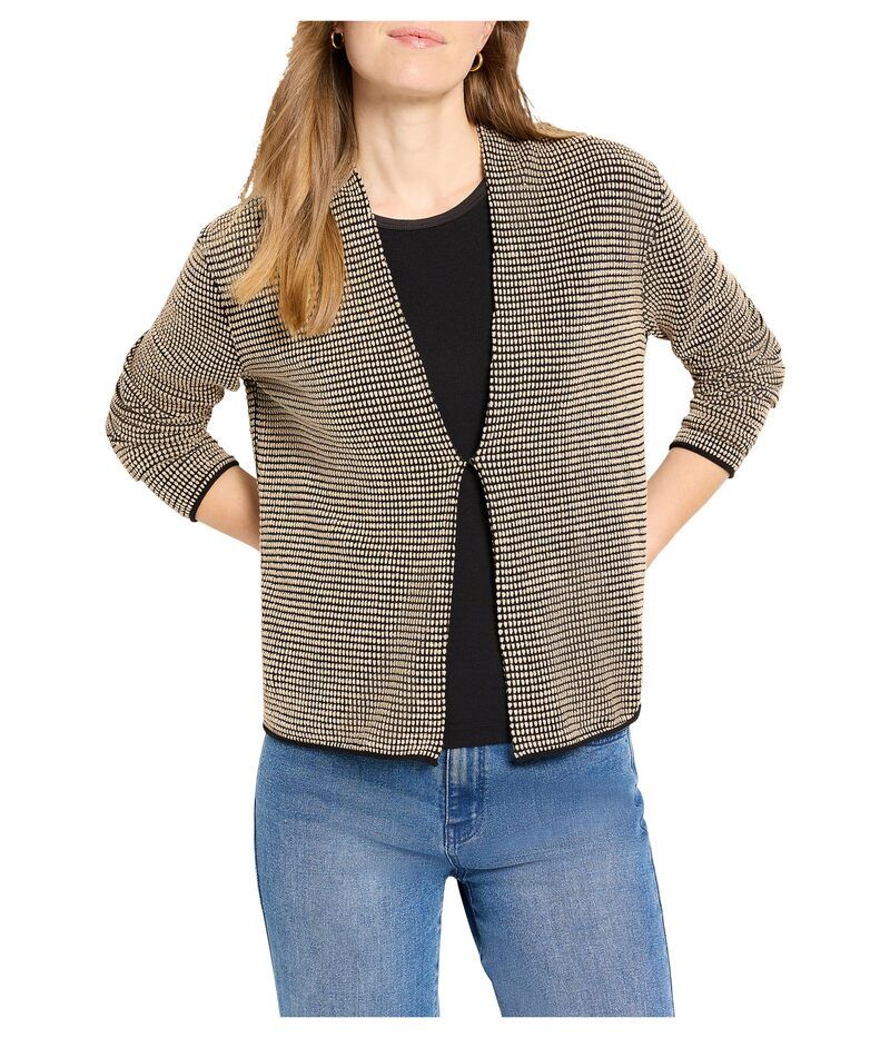 ニックプラスゾーイ レディース アウター ニット・セーター カーディガン NICZOE Pixel Hooked Up Cardigan Neutral Multi マルチカラー