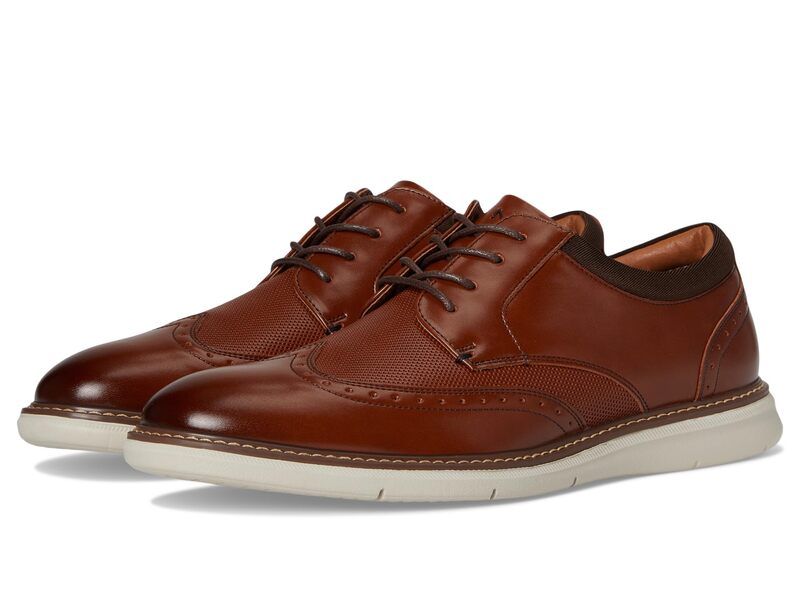 ノンブッシュ メンズ シューズ オックスフォード ウィングチップ レース Nunn Bush Chase 20 Wingtip Oxford Casual Contemporary Lace Up C