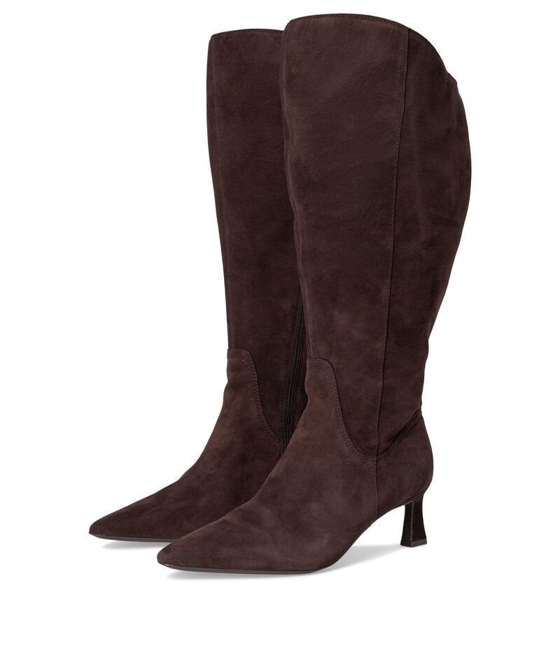 ナチュライザー レディース シューズ ブーツ・レインブーツ Naturalizer Deesha Extra Wide Calf Boots Mahogany Suede