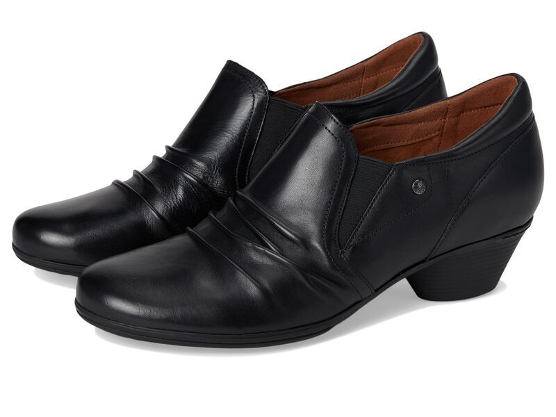 コブ ヒル レディース シューズ スニーカー Cobb Hill Lucy Black Leather ブラック