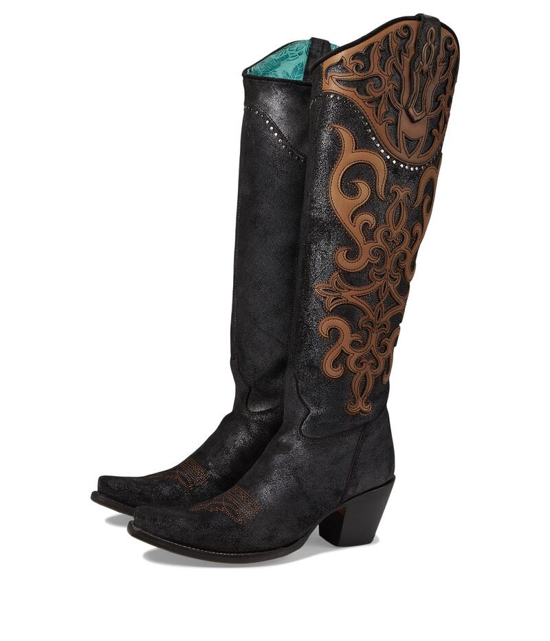 コーラルブーツ レディース シューズ ブーツ・レインブーツ Corral Boots C4092 Black ブラック