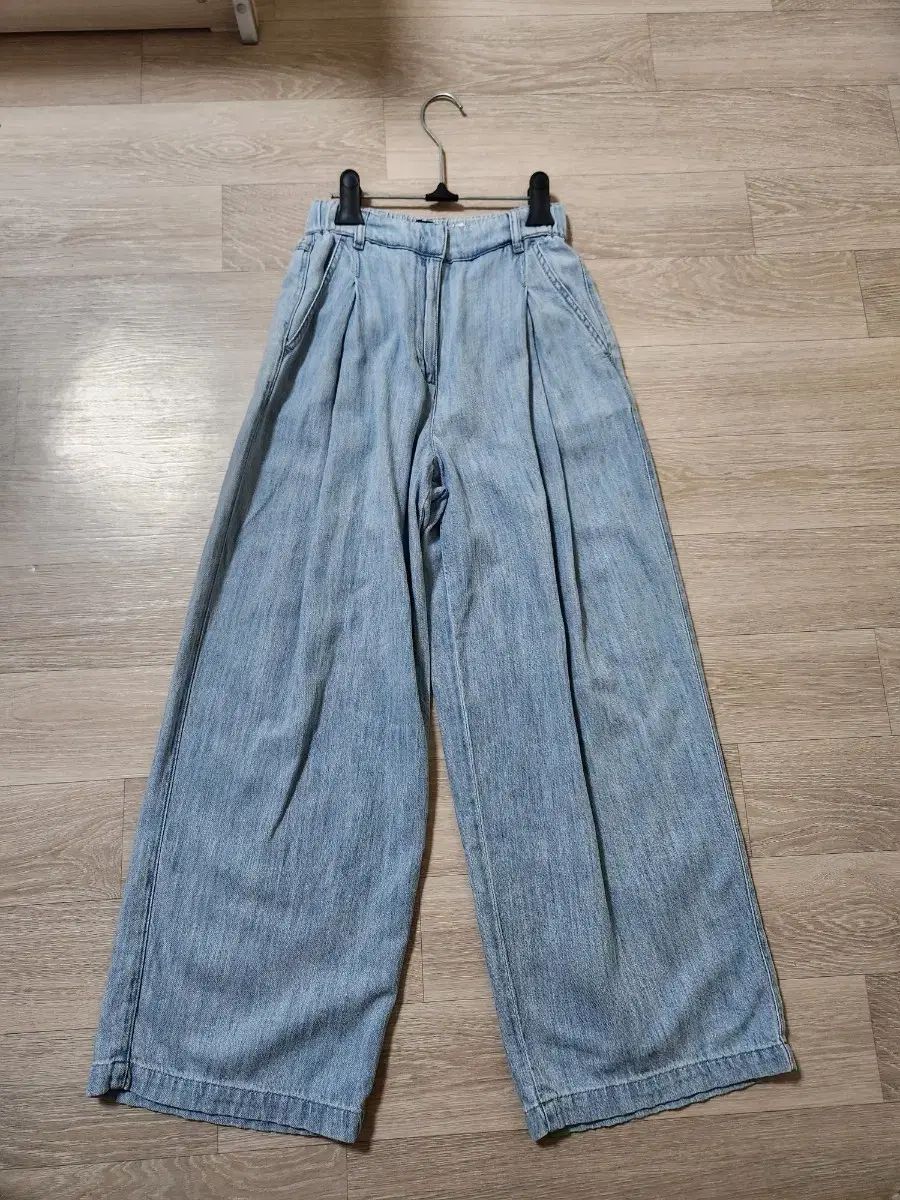 SJSJ ワイド デニム パンツ