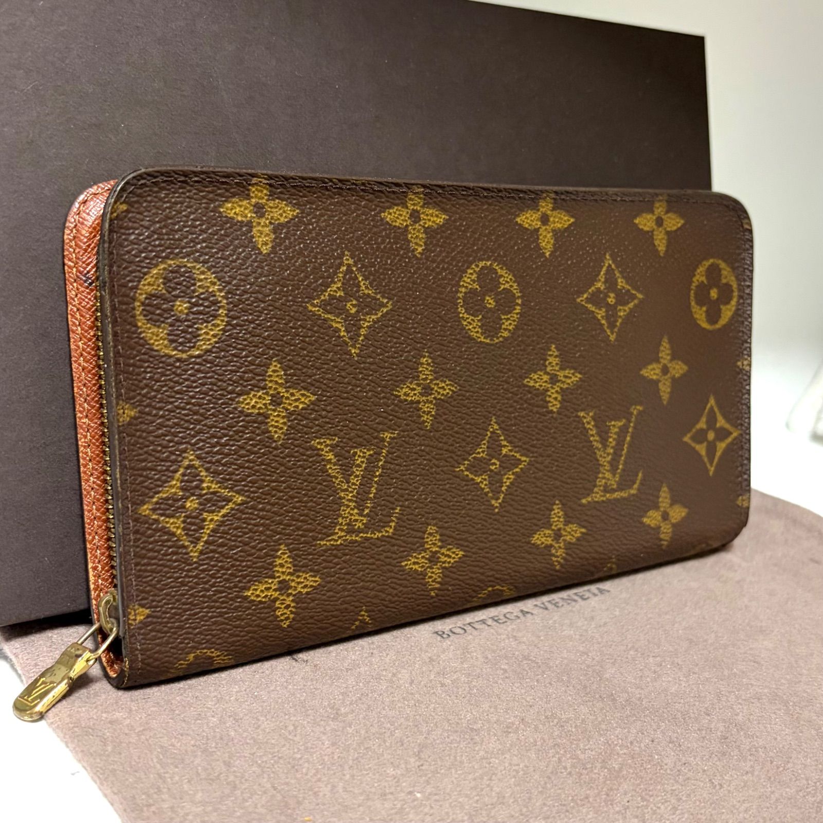 Louis Vuitton 長財布　モノグラム ポルトモネジップ f28 ポルト モネ ジップ Louis Vuitton ルイ ヴィトン モノグラム 長