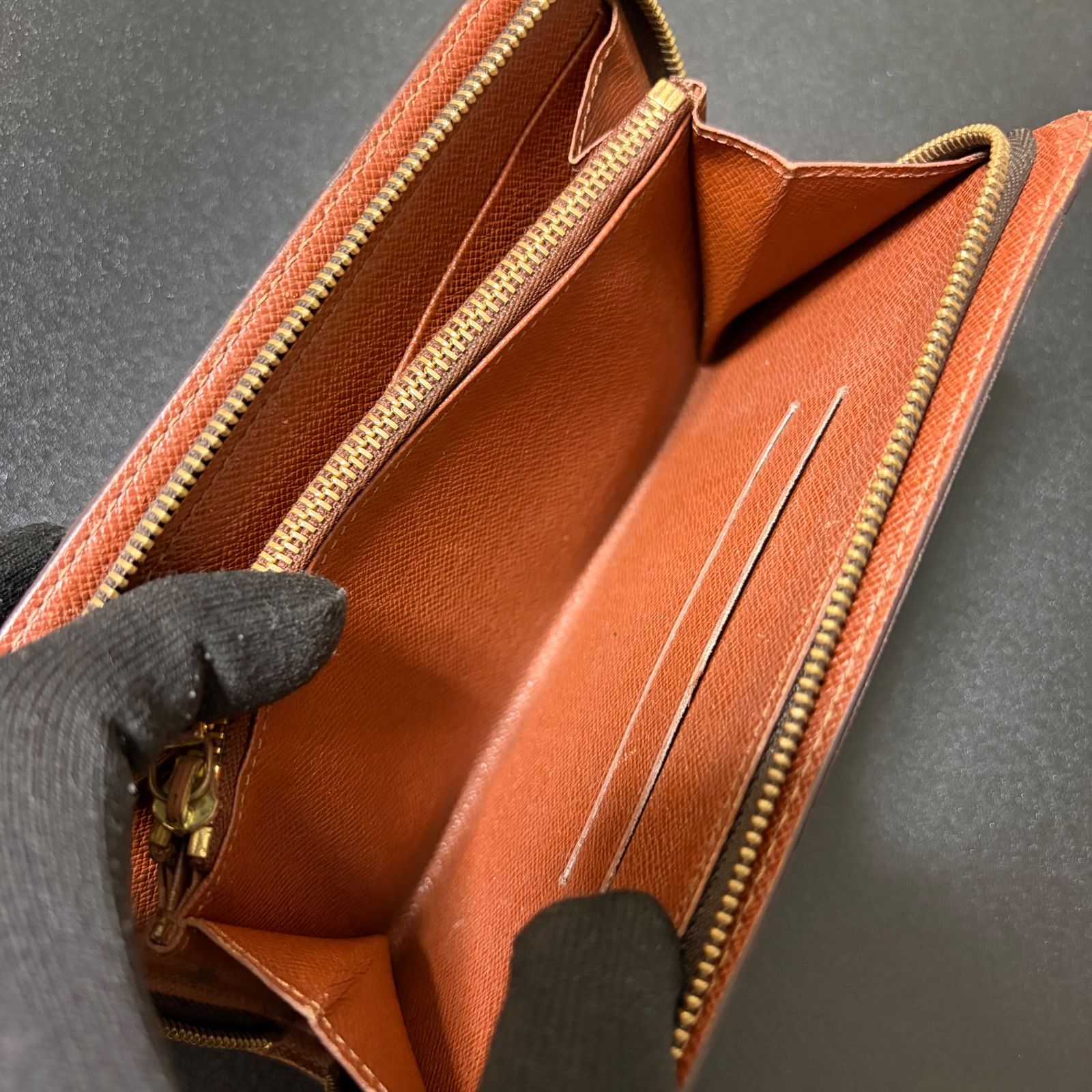 f28 ポルト モネ ジップ Louis Vuitton ルイ ヴィトン モノグラム 長