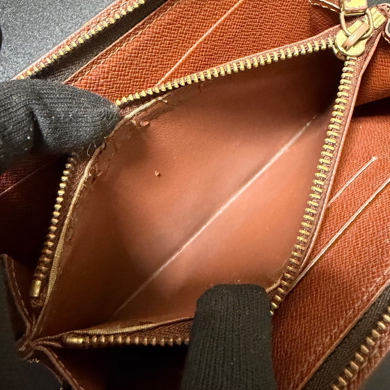 f28 ポルト モネ ジップ Louis Vuitton ルイ ヴィトン モノグラム 長
