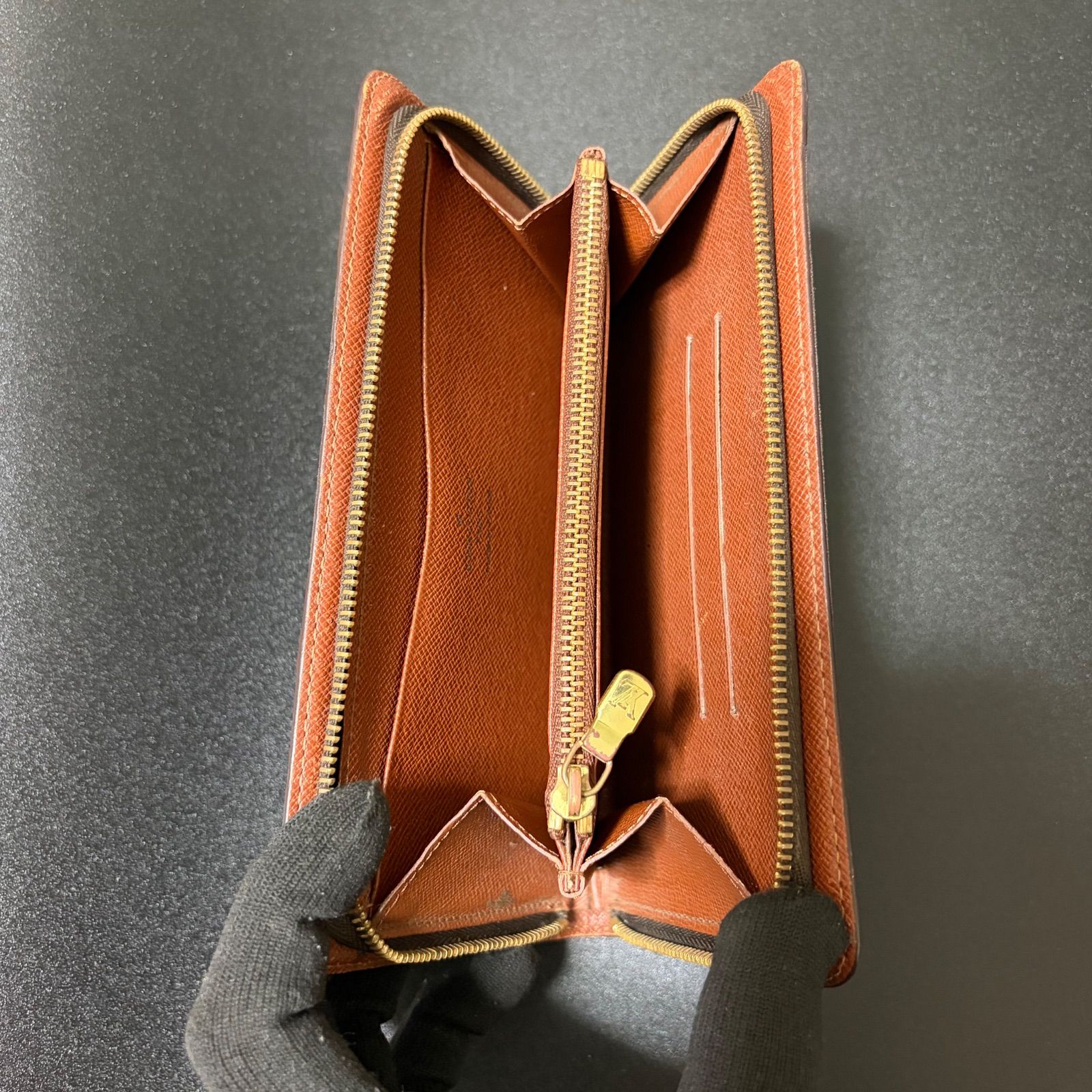 f28 ポルト モネ ジップ Louis Vuitton ルイ ヴィトン モノグラム 長