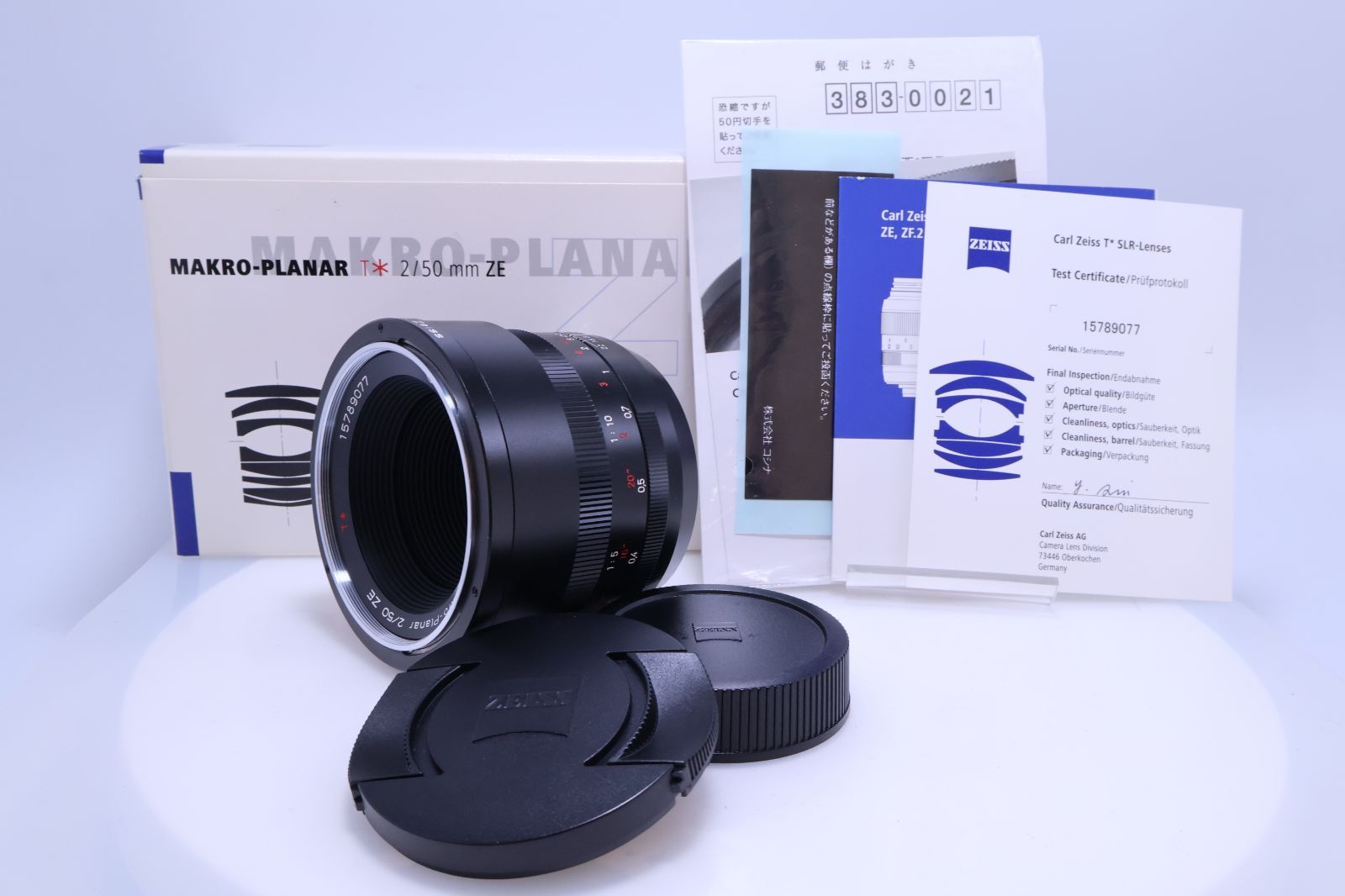 極美品】Carl Zeiss Makro-Planar T* 2/50 ZE (キャノンEF) - メルカリ