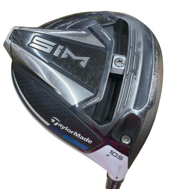 【中古】 テーラーメイド SIM 10.5° ドライバー DR リシャフト (フレックスその他) メンズ 男性用 右利き 右用 Cランク ゴルフクラブ