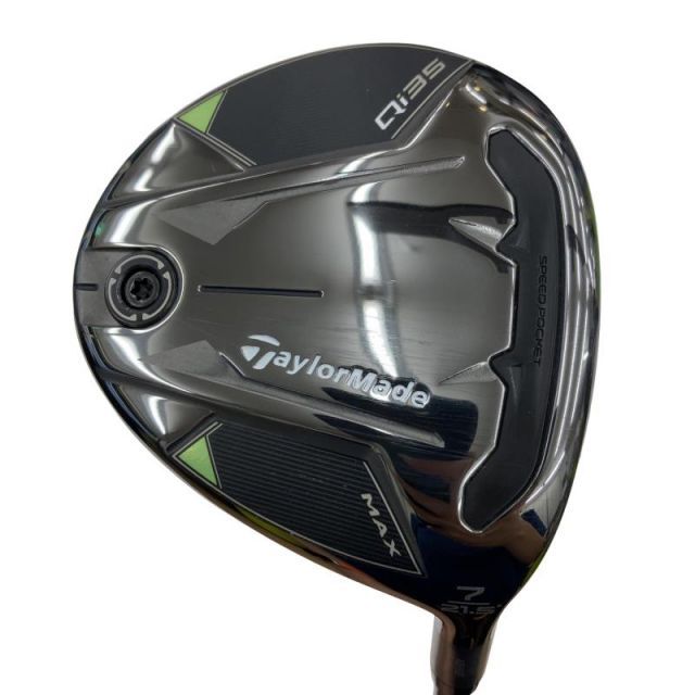 【中古】 テーラーメイド Qi35 MAX 7W フェアウェイウッド FW Diamana BLUE TM50(Qi35 FW) (フレックスS) メンズ 男性用 右利き 右用 Bランク ゴルフクラブ