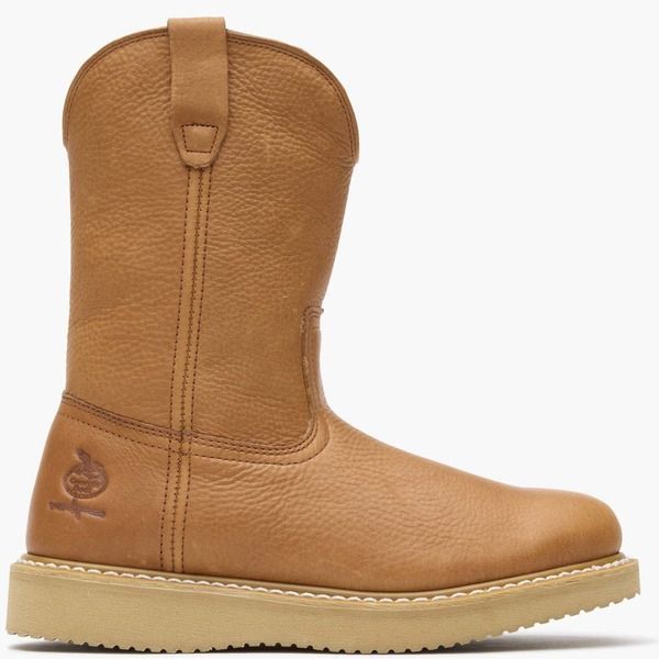 ジョージブーツ メンズ シューズ ブーツ・レインブーツ Georgia Boot Wedge Work Wellington Barracuda Gold ゴールド