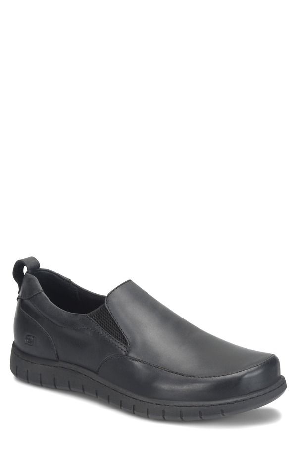 バーン メンズ シューズ スリッポン・ローファー スニーカー Brn LeedslipOn Sneaker Black Full Grain ブラック