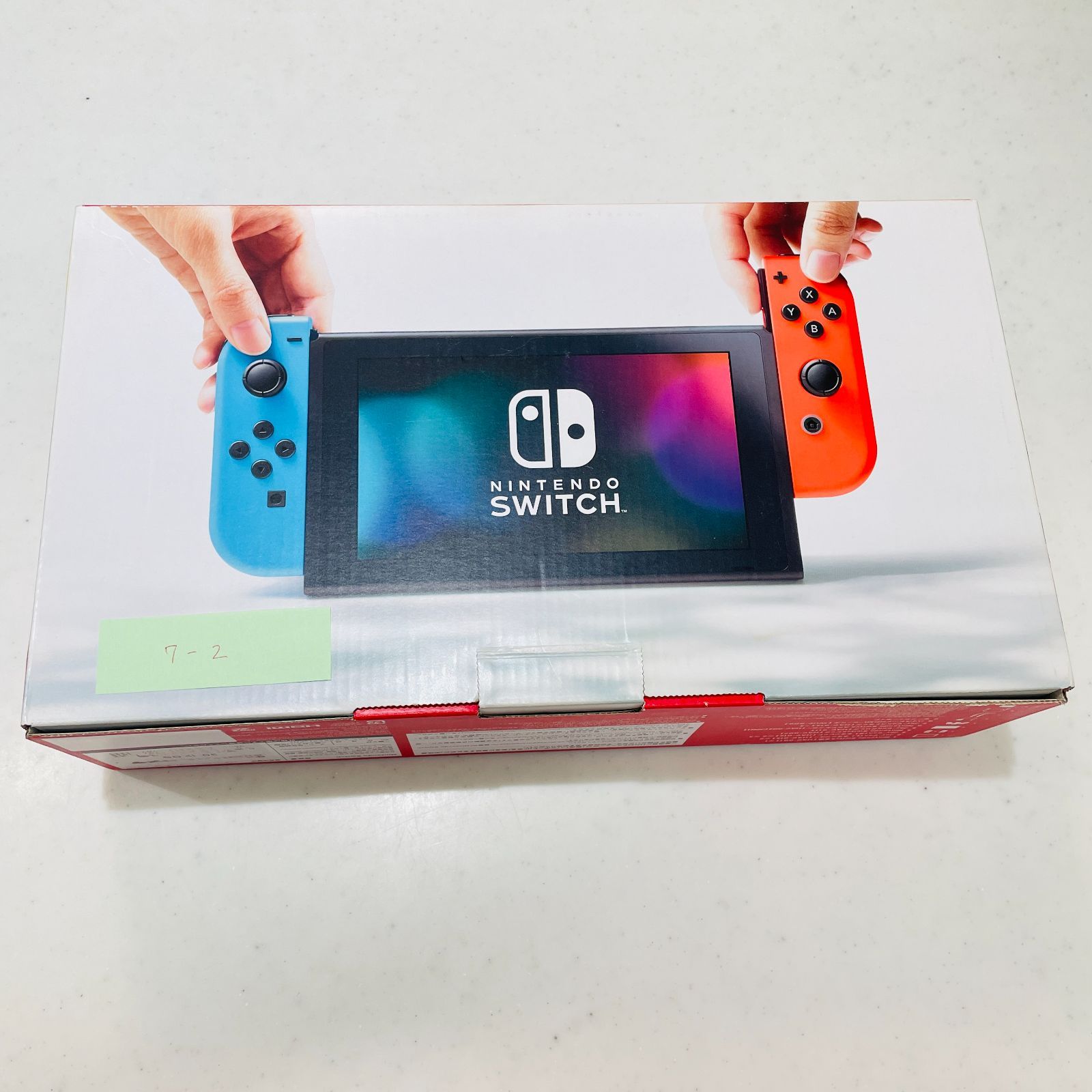 Nintendo Switch 本体 初期型V1 ネオンブルー ネオンレッド ストラップ