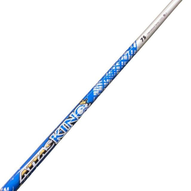 【中古】 コブラスリーブ付き(DARKSPEED系) マミヤドライバー用 シャフト ATTAS KING 7 (フレックスS)Cランク ゴルフクラブ