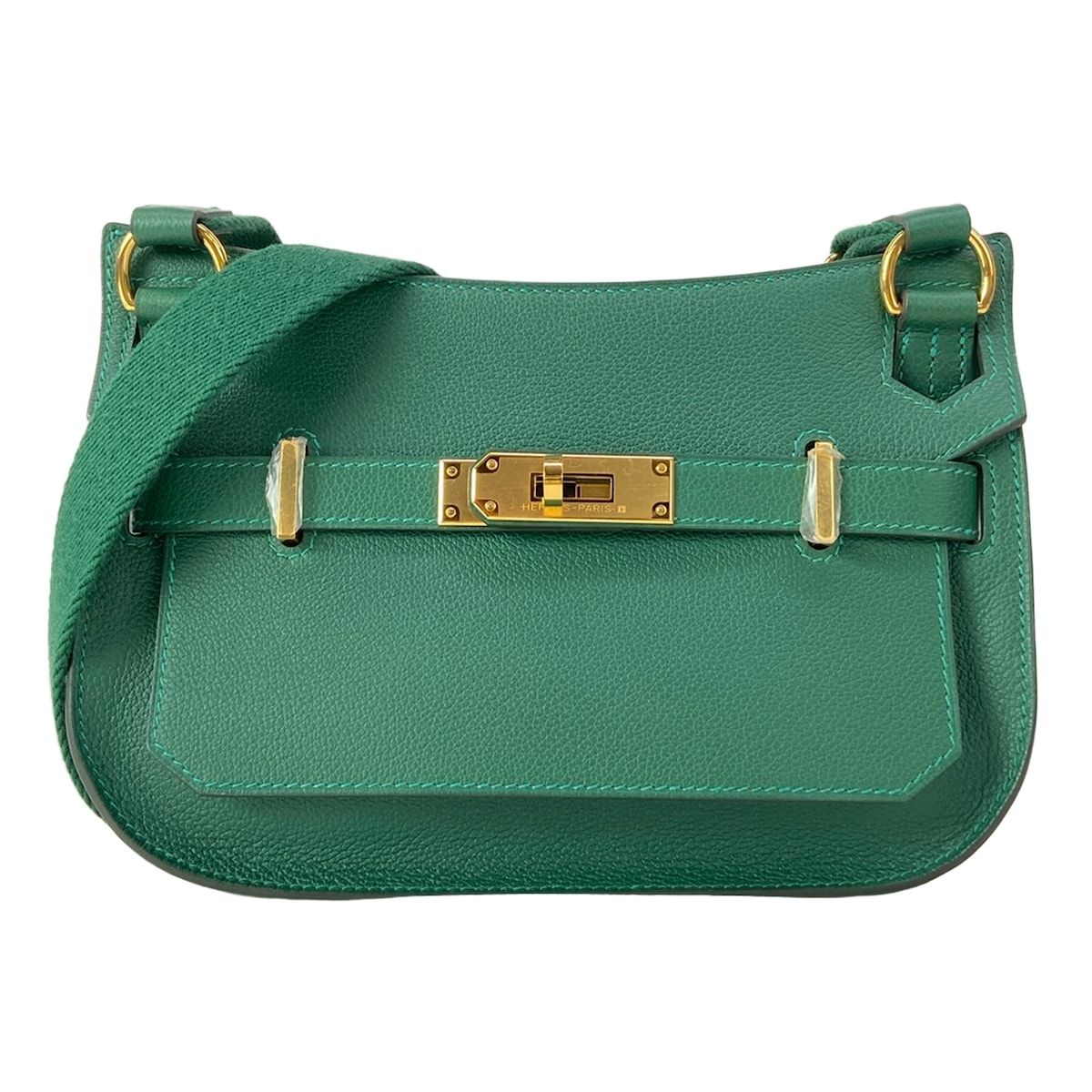 HERMES(エルメス) ショルダーバッグ美品 ジプシエール ミニ ヴェールモワイヤン ゴールド金具