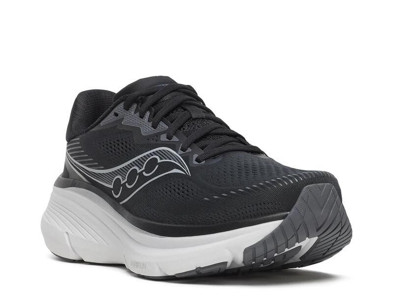 サッカニー メンズ シューズ スニーカー SauconyGuide 19 Running Shoe Mens Black ブラック