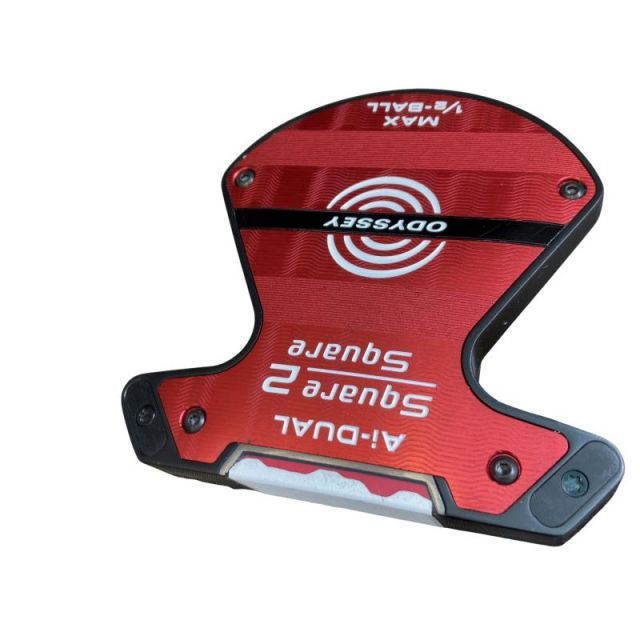 【中古】 オデッセイ Ai-DUAL SQUARE 2 SQUARE MAX 1/2-BALL 33インチ パター PT STROKE LAB 120 スチール (フレックスその他) メンズ 男性用 右利き 右用 Bランク ゴルフクラブ