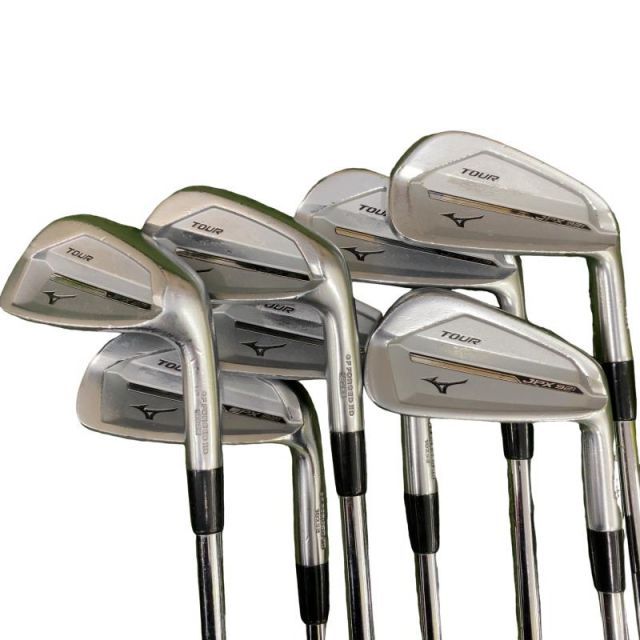 【中古】 ミズノ JPX 921 TOUR 7S アイアンセット IR 純正特注シャフト (フレックスS) メンズ 男性用 右利き 右用 Cランク ゴルフクラブ