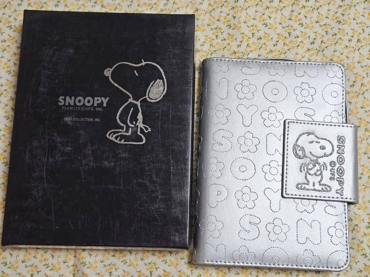 レトロ文具) SNOOPY ダイアリー シルバー 6穴ダイアリー レトロ6穴