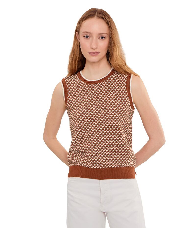 バーレイ レディース アウター ニット・セーター Varley Jenson Stitch Knitank Maple