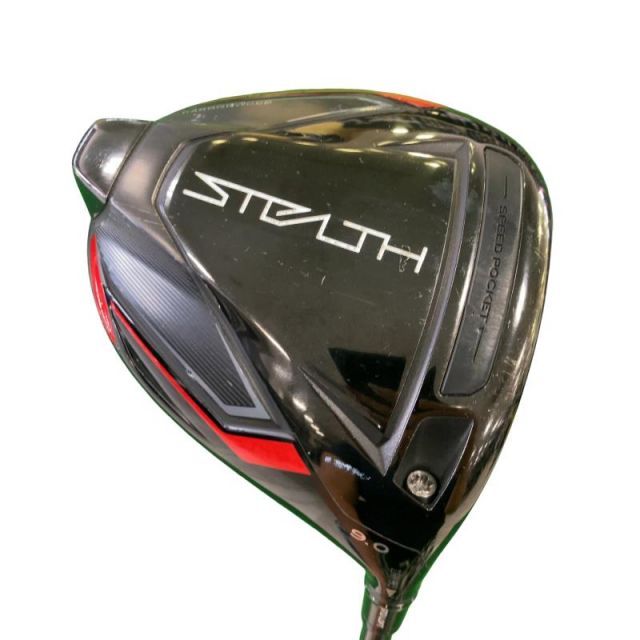 【中古】 テーラーメイド STEALTH 9° ドライバー DR TENSEI RED TM50(STEALTH DR) (フレックスS) メンズ 男性用 右利き 右用 Cランク ゴルフクラブ