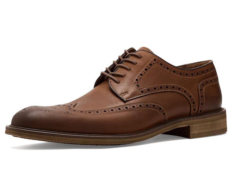 スティーブ マデン メンズ シューズ オックスフォード Steve Madden Eckley Tan Leather タン
