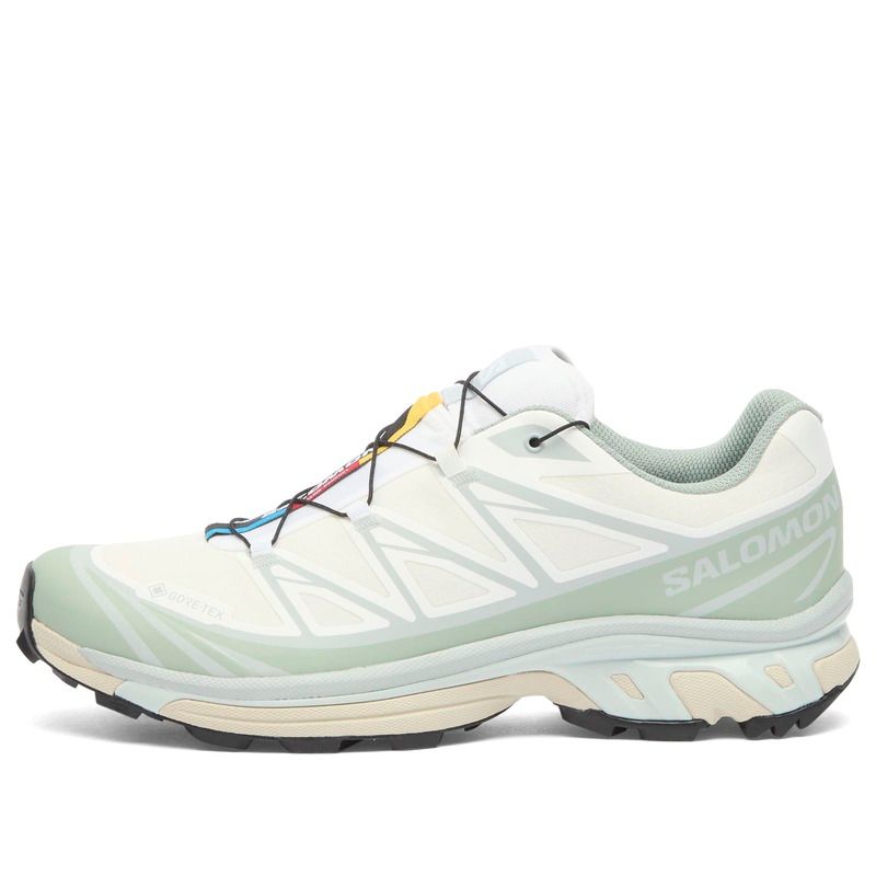 サロモン メンズ シューズ スニーカー Salomon XT6 GTX Sneaker White Green Milieu Ice Flow ホワイト 42,480円