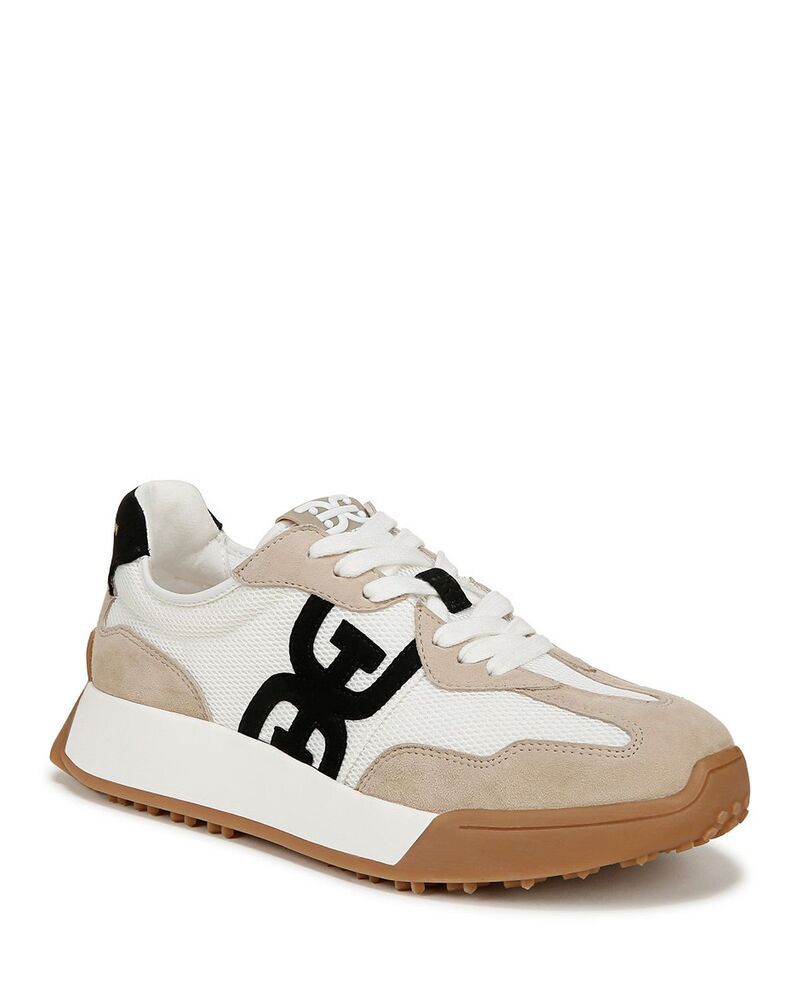 サムエデルマン レディース シューズ スニーカー Sam Edelman Womens Langley 3 Sneakers WhiteTanBlack ホワイト