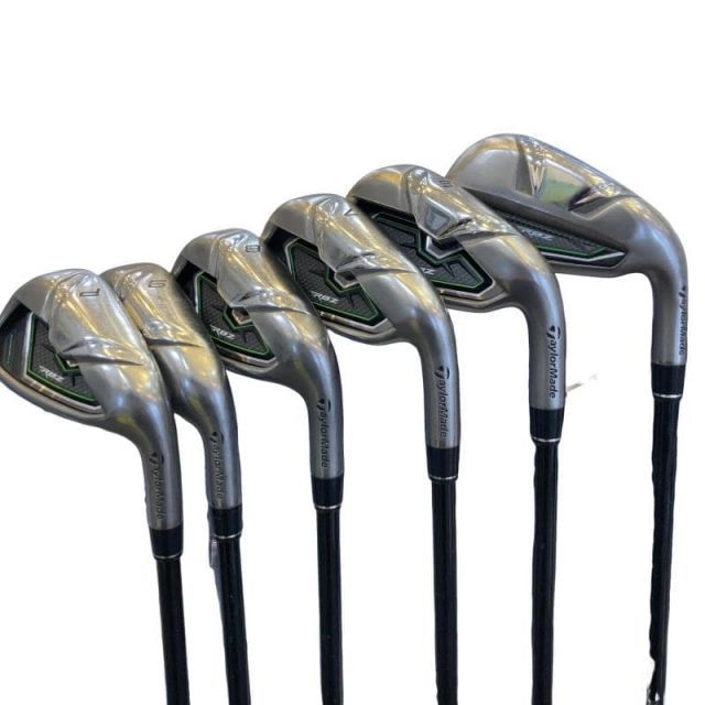 【中古】 テーラーメイド RBZ 6S USA アイアンセット IR RBZ 65 (フレックスS) メンズ 男性用 右利き 右用 Cランク ゴルフクラブ