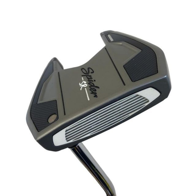 【中古】 テーラーメイド Spider SR PLATINUM/WHITE シングルベンド 34インチ パター PT スチール (フレックスその他) メンズ 男性用 右利き 右用 Dランク ゴルフクラブ