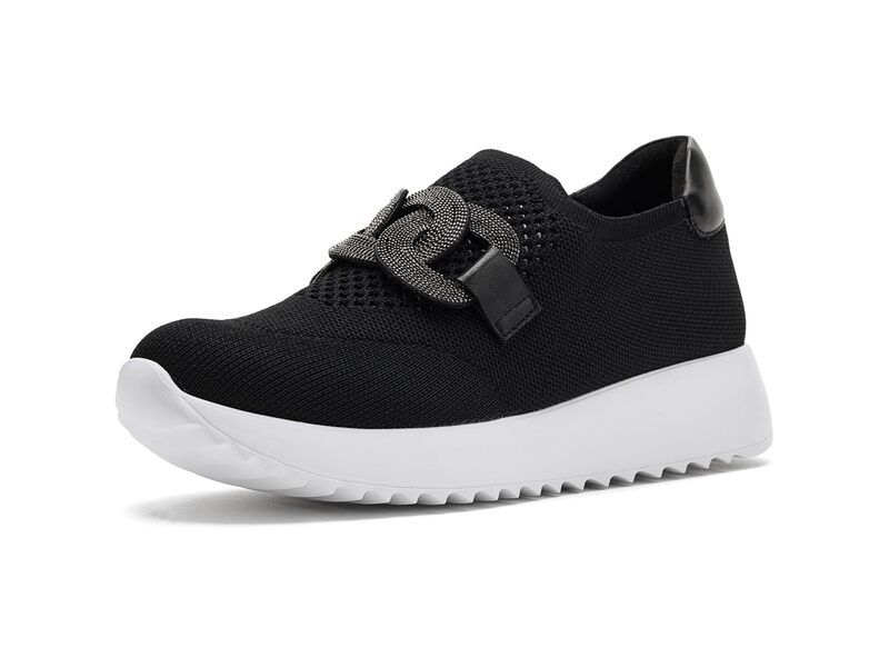 ベネリ レディース シューズ スニーカー Vaneli Qadiza Blacknit ブラック