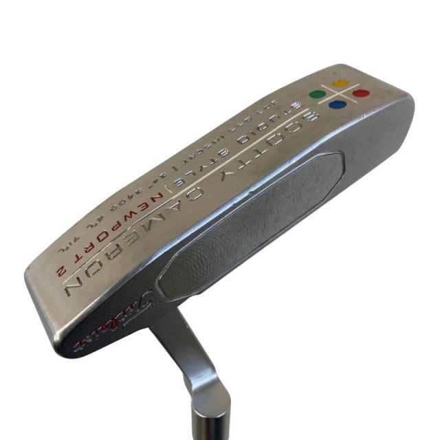 【中古】 タイトリスト SCOTTY CAMERON STUDIO STYLE NEWPORT 2 340G 34インチ パター PT スチール (フレックスその他) メンズ 男性用 右利き 右用 Dランク ゴルフクラブ