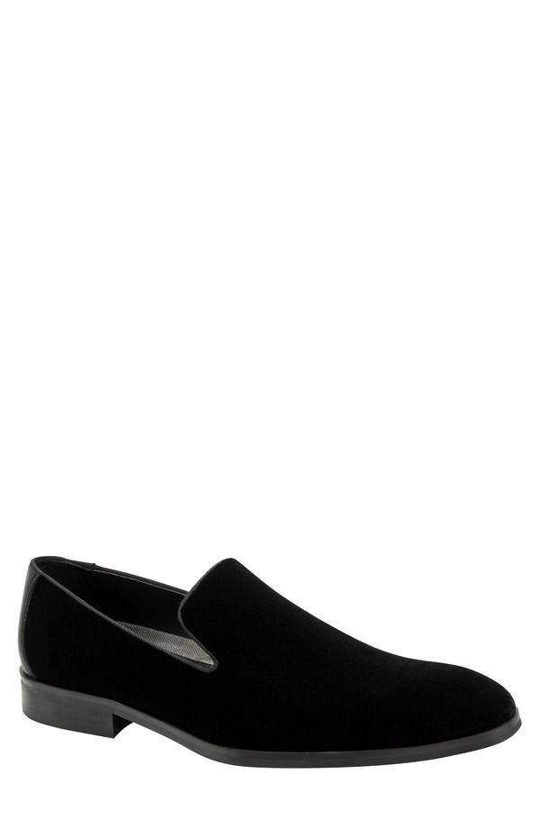ケネスコール メンズ シューズ ベルベット ローファー Kenneth Cole New York Harry2 Velvet Venetian Loafer Black Velvet ブラック