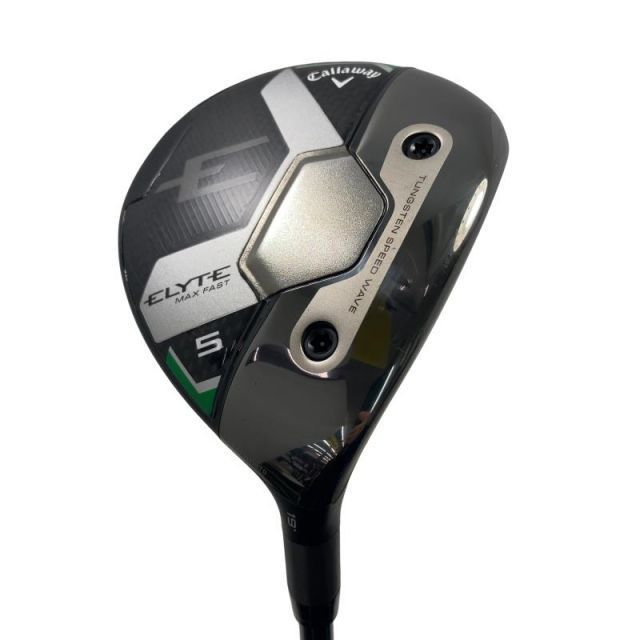 【中古】 キャロウェイ ELYTE MAX FAST 5W フェアウェイウッド FW LIN-Q GREEN 40 for CW(ELYTE FW) (フレックスS) メンズ 男性用 右利き 右用 Bランク ゴルフクラブ
