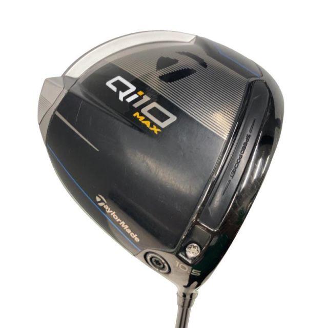 【中古】 テーラーメイド Qi10 MAX 10.5° ドライバー DR Diamana BLUE TM50(Qi10 DR) (フレックスS) メンズ 男性用 右利き 右用 Cランク ゴルフクラブ