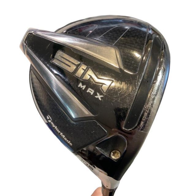 【中古】 テーラーメイド SIM MAX 10.5° ドライバー DR TENSEI BLUE TM50(DR) (フレックスS) メンズ 男性用 右利き 右用 Cランク ゴルフクラブ