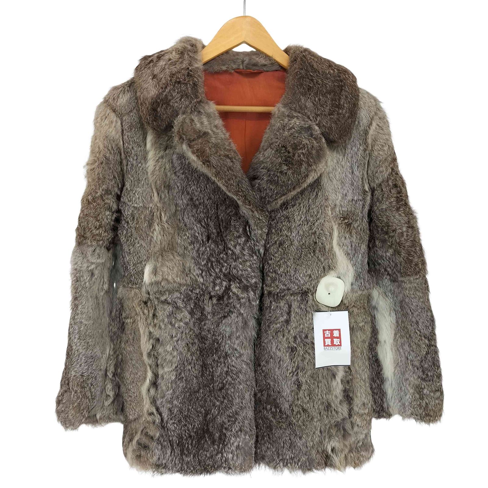 ユーズドフルギ USED古着 fur jacket ファージャケット レディース 表記無