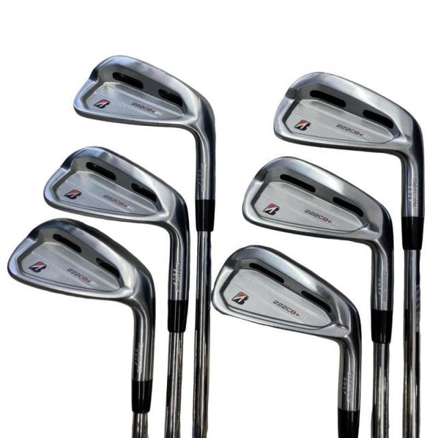 【中古】 ブリヂストン BRIDGESTONE 222CB+ 6S アイアンセット IR NS PRO 950GH neo (フレックスS) メンズ 男性用 右利き 右用 Cランク ゴルフクラブ