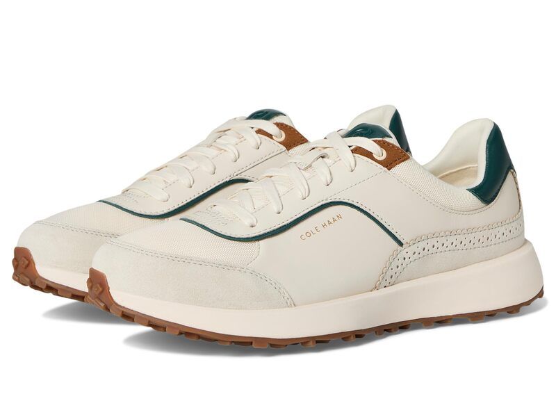 コールハーン レディース シューズ スニーカー Cole Haan Grand Crosscourt Hallet Runners Ivory MeshLeatherTobacco Suede アイボ