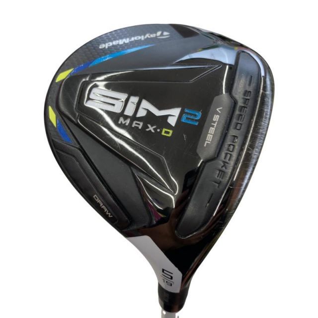 【中古】 テーラーメイド SIM2 MAX-D 5W レディース フェアウェイウッド FW TENSEI BLUE TM40(SIM2 FW) (フレックスL) レディース 女性用 右利き 右用 Cランク ゴルフクラブ