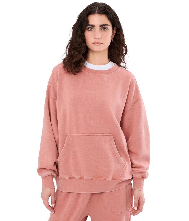 フリーピープル レディース アウター パーカー・スウェット ダウン Free People Slow It Down Pulloverose Dawn