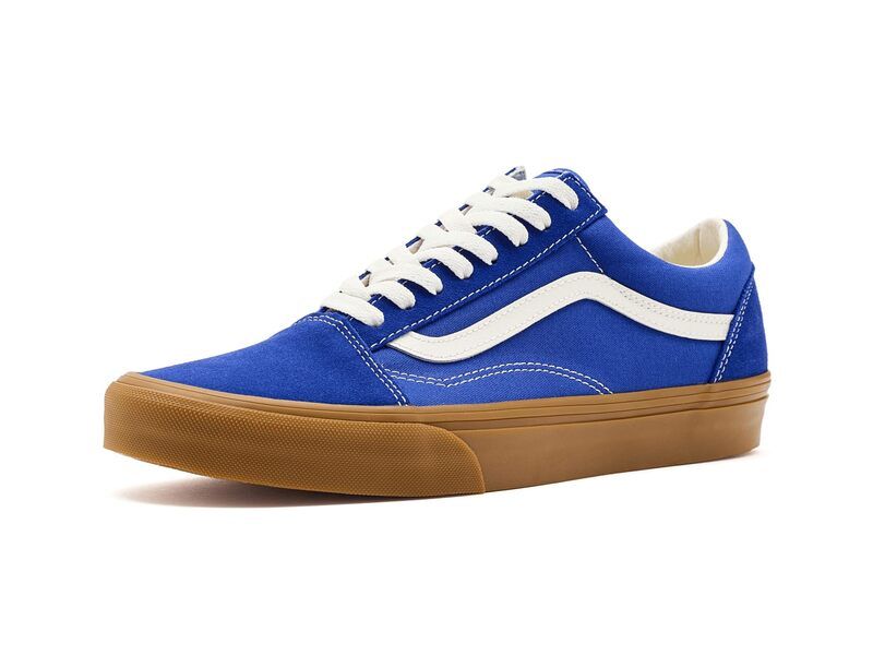 バンズ メンズ シューズ スニーカー Vans Old Skool Gum Royal Cobalt コバルト