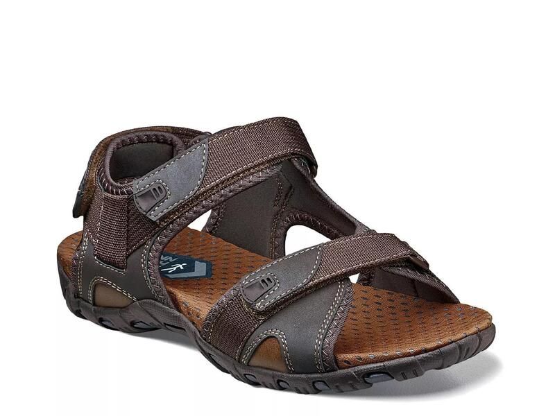 ノンブッシュ メンズ シューズ サンダル Nunn BushRio Bravo River Sandal Dark Brown ブラウン