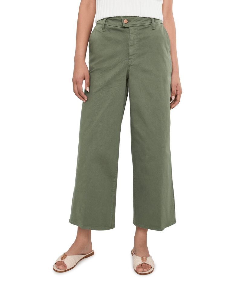 エヌワイディージェイ レディース ボトムス カジュアルパンツ ワイドレッグ Nydj HighRise Mona Wide Leg Trousers Desert Green グリーン