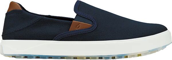 オルカイ メンズ シューズ スニーカー OluKai Mens Waialae SlipOn Golf Shoes Blue ブルー