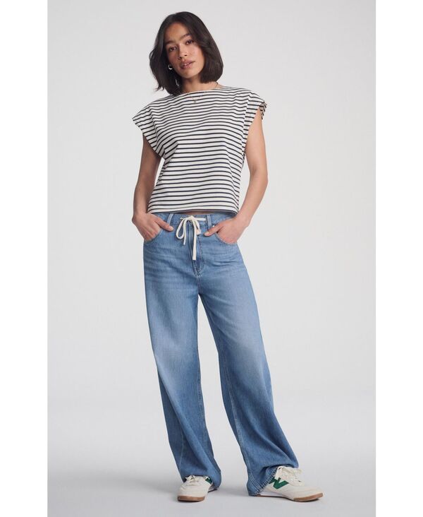 マーヴィ ジーンズ レディース ボトムス デニムパンツ ワイドレッグ Mavi Jeans Womens Nella Wide Leg jean Lt blue well blue ブルー