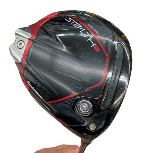 【中古】 テーラーメイド STEALTH2 9° ドライバー DR TENSEI RED TM50(STEALTH DR) (フレックスS) メンズ 男性用 右利き 右用 Cランク ゴルフクラブ