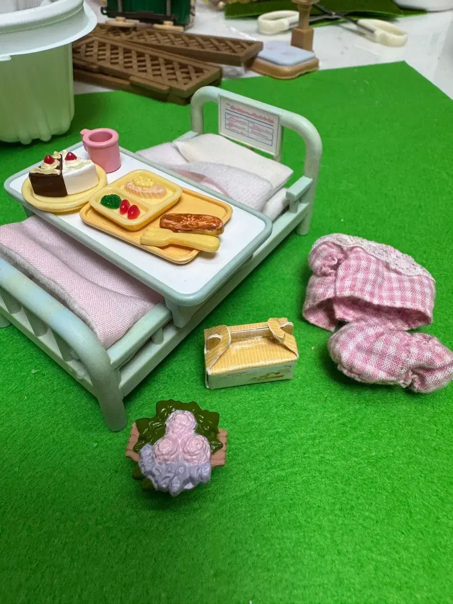 FAMILY 古い バージョン 入院室 セット '( 2002 )完成品