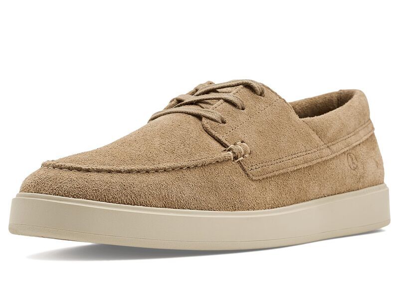 クラークス メンズ シューズ Clarks Lockford Boat Dark Sand Suede サンド